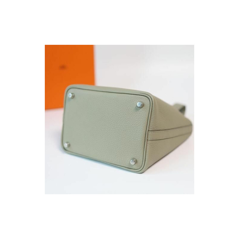 HERMES 皮可汀 18 PM 皮可汀鎖 銀色五金件印記 H056289CKQ1-4