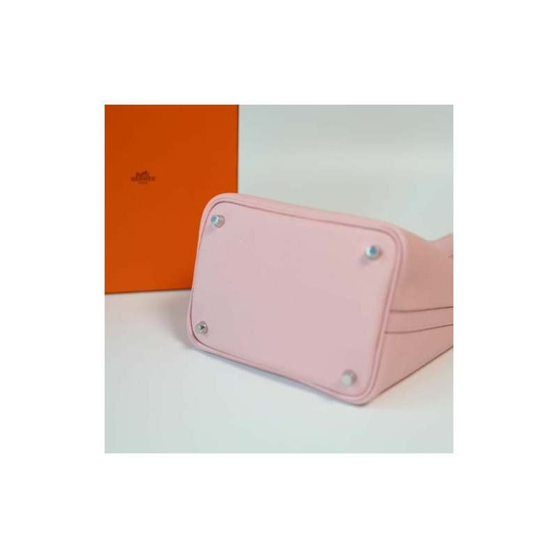 HERMES 下午 18 點 Picotin 鎖玫瑰櫻花印章-3