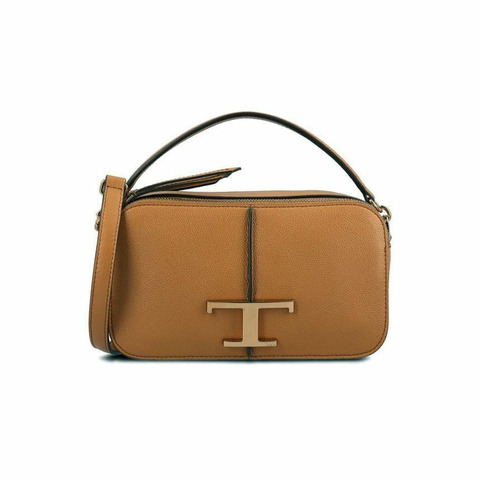 TODS 經典迷你相機包 棕色 Q8E S410