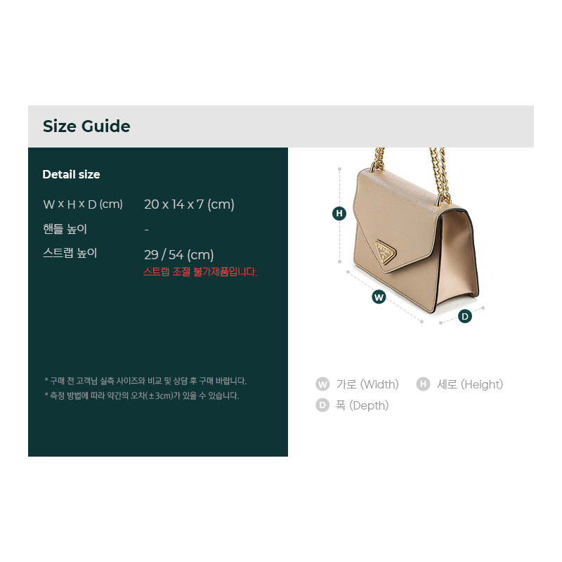 PRADA 24SS 女士 Saffiano 三角形 Logo 單肩包-2