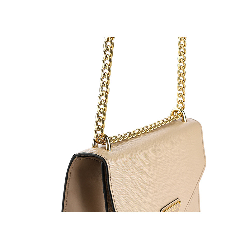 PRADA 24SS 女士 Saffiano 三角形 Logo 單肩包-11