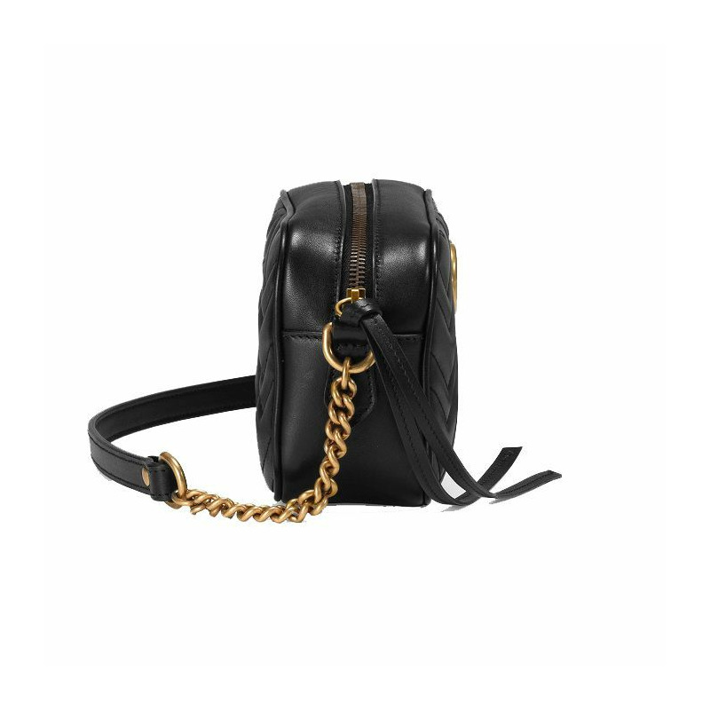 GUCCI GG Marmont 馬特拉塞凸紋迷你包 448065 DTD1T-12