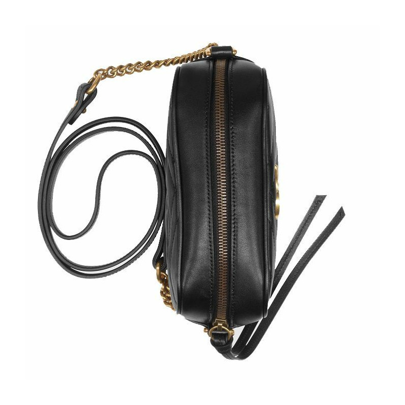 GUCCI GG Marmont 馬特拉塞凸紋迷你包 448065 DTD1T-14