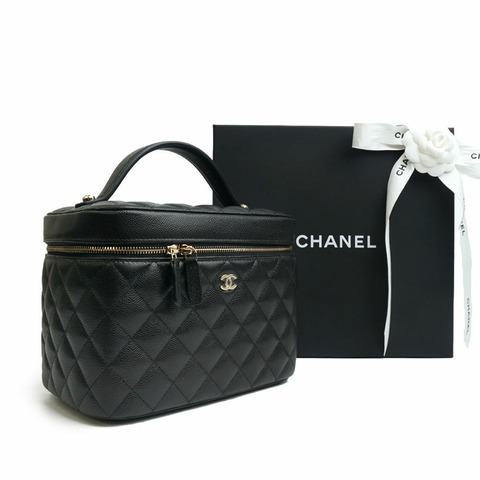 CHANEL 化妝包手提迷你包金五金全套禮品