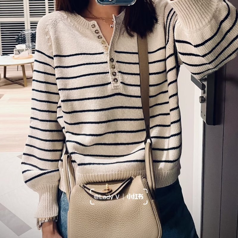 HERMES Mini lindy -  風衣灰金 Z-8