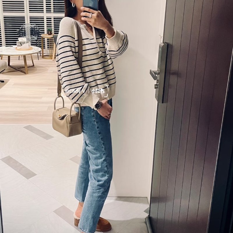 HERMES Mini lindy -  風衣灰金 Z-9