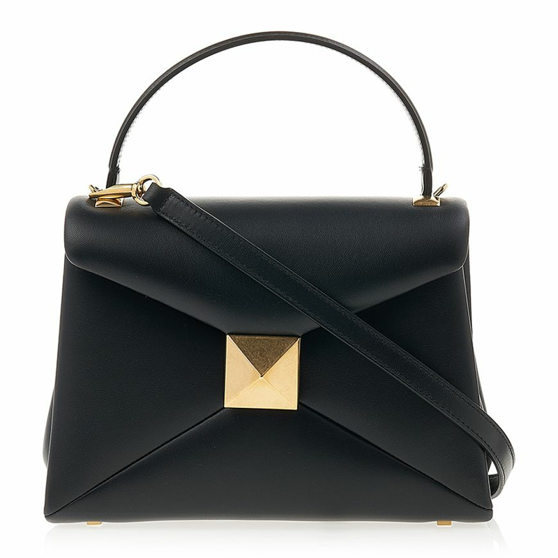 VALENTINO 1W0B0K83 HHX 0NO 女士小單扣手提包-0