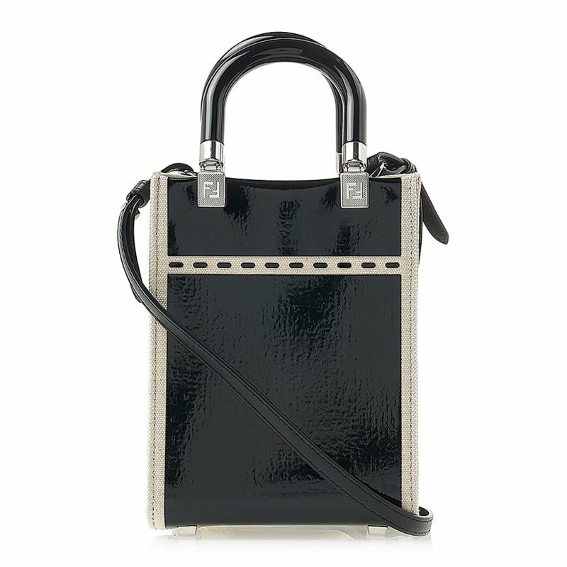FENDI 8BS051 ANT7 F0H9H 女士陽光迷你購物袋-2