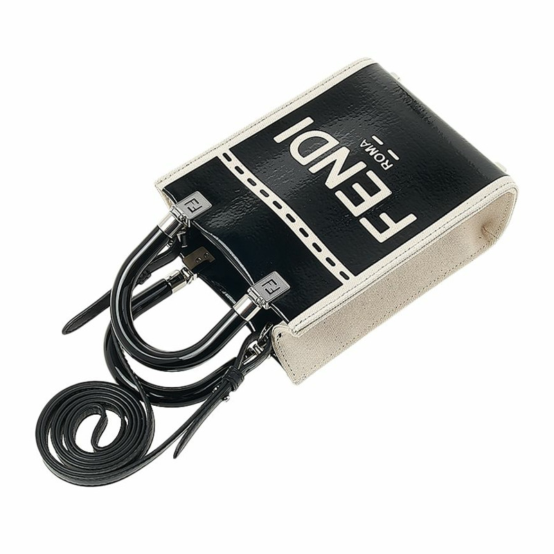 FENDI 8BS051 ANT7 F0H9H 女士陽光迷你購物袋-3