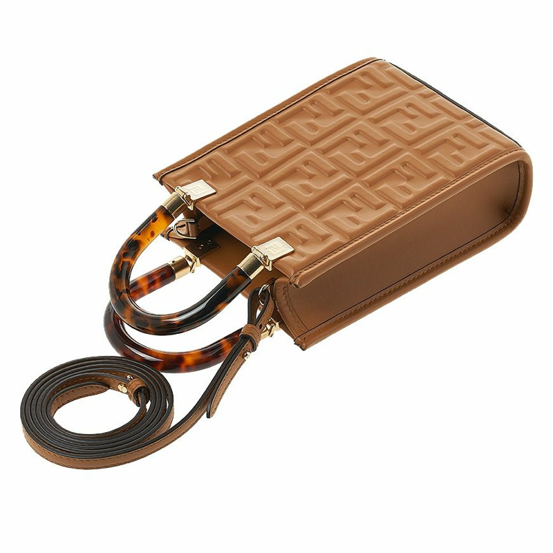 FENDI 8BS051 AMCI F0NYJ 女士迷你陽光購物袋-3