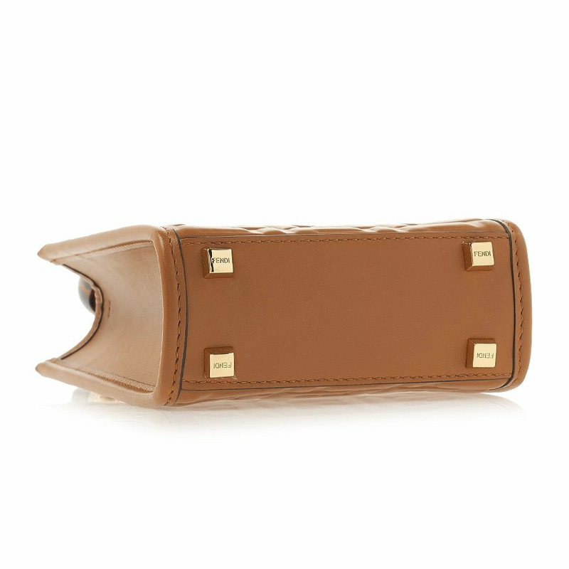 FENDI 8BS051 AMCI F0NYJ 女士迷你陽光購物袋-4