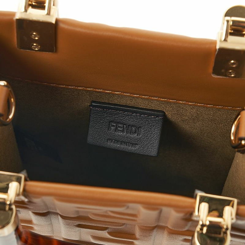 FENDI 8BS051 AMCI F0NYJ 女士迷你陽光購物袋-8