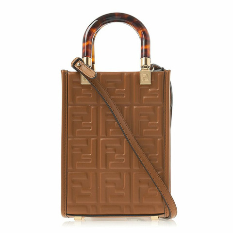 FENDI 8BS051 AMCI F0NYJ 女士迷你陽光購物袋