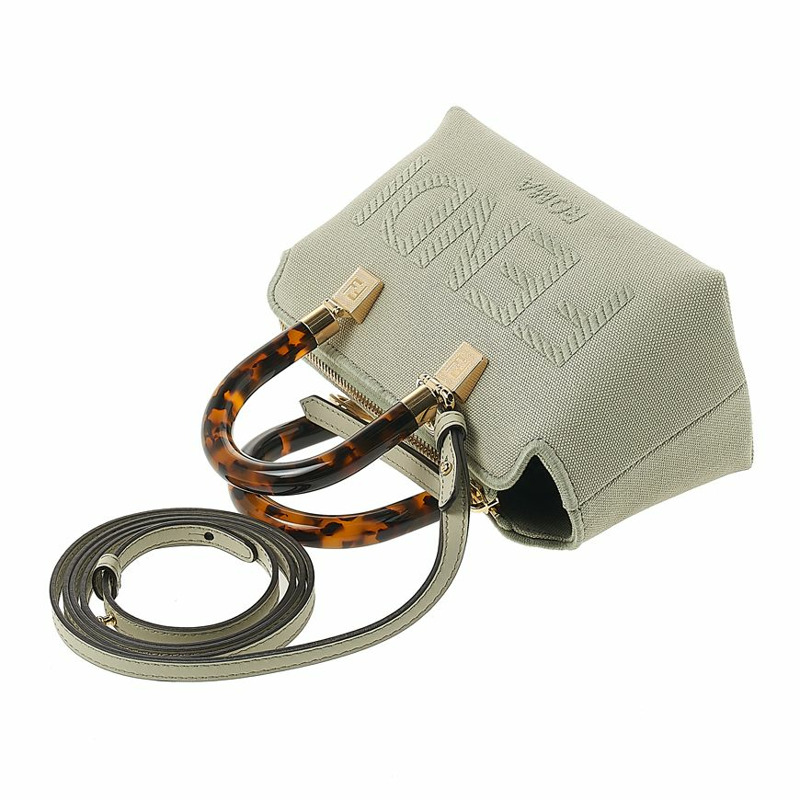 FENDI 順便說一下帆布手提袋-3