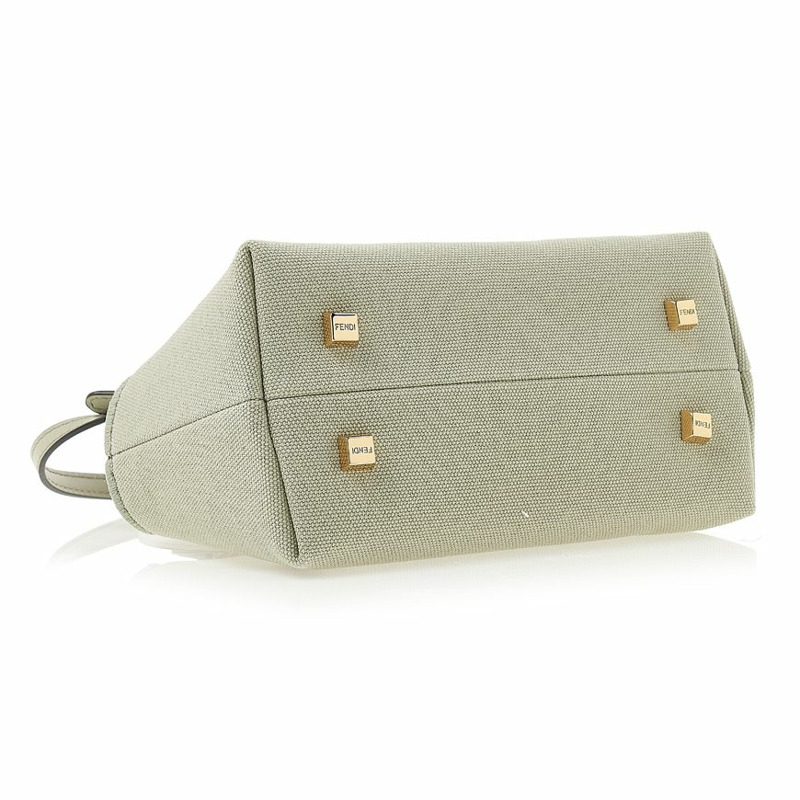 FENDI 順便說一下帆布手提袋-4