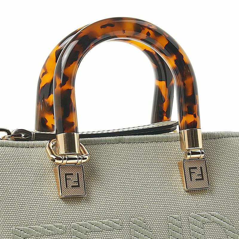 FENDI 順便說一下帆布手提袋-7