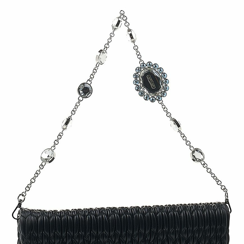 MIU MIU 5BD233 FVJ F0002 (COG) 女士水晶皮革包-4