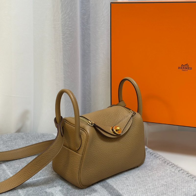 HERMES Mini lindy -  餅乾金 U-2