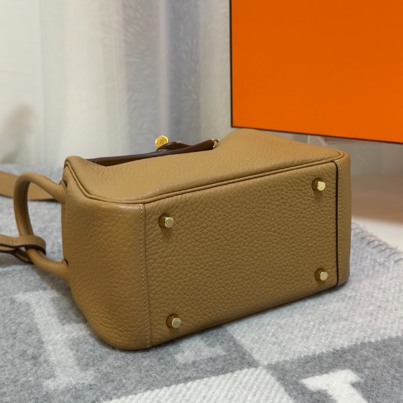 HERMES Mini lindy -  餅乾金 U-5