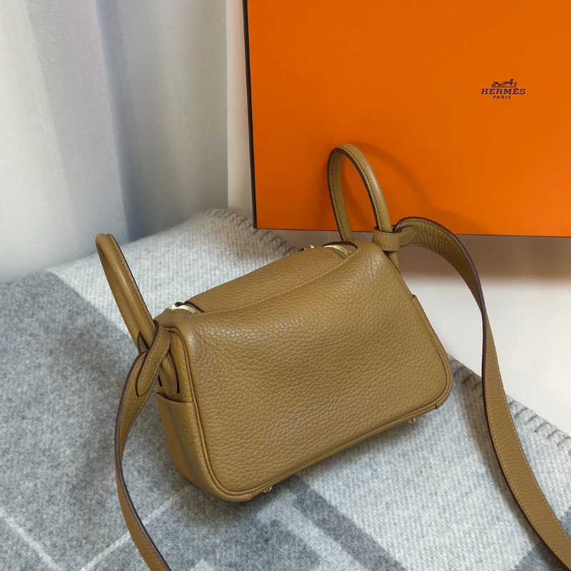 HERMES Mini lindy -  餅乾金 U-6