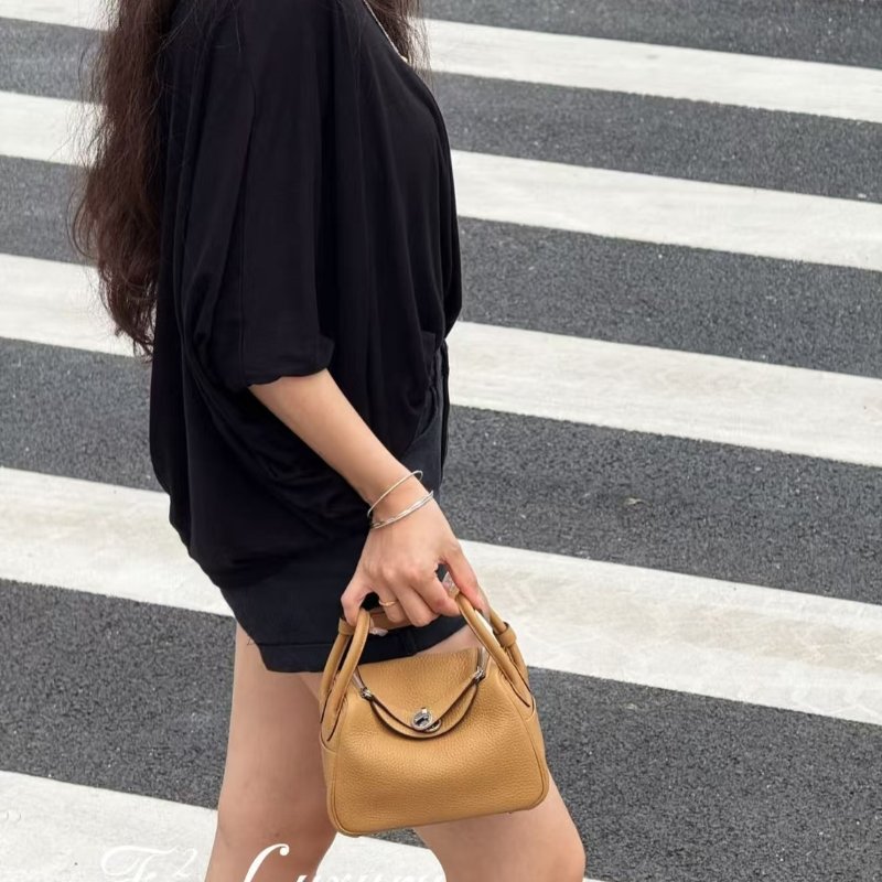 HERMES Mini lindy -  餅乾金 U-9