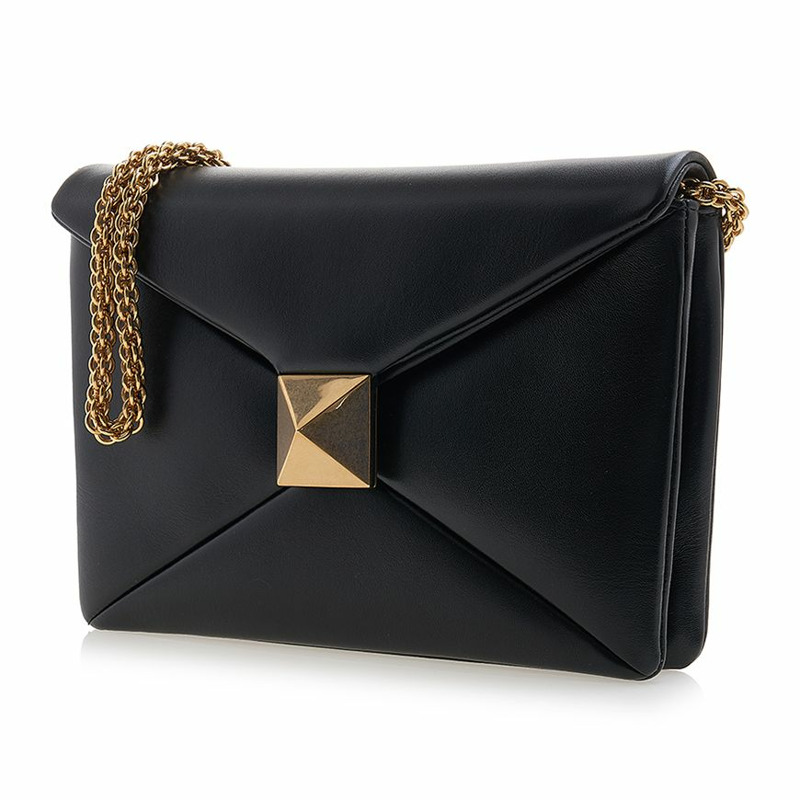 VALENTINO 單扣鏈條肩包-1