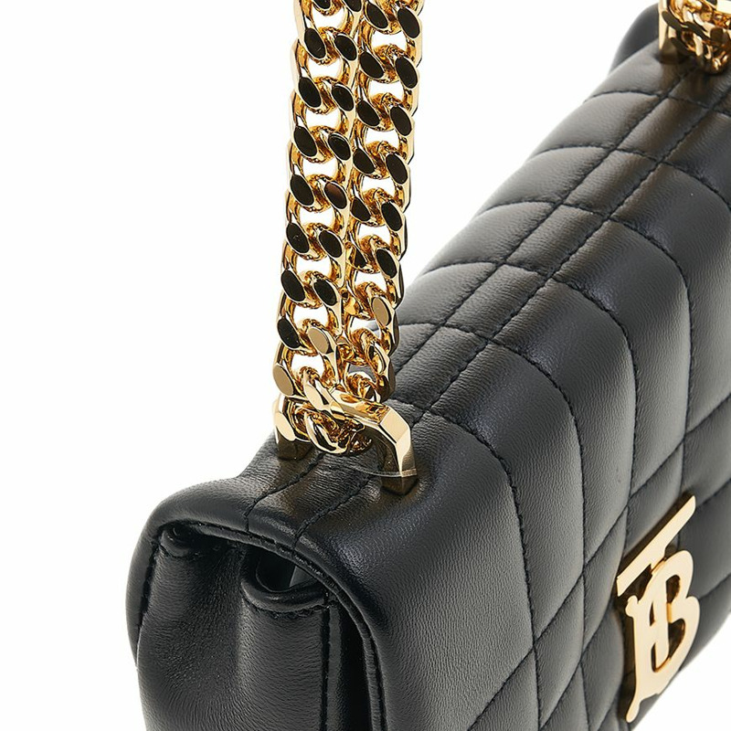 BURBERRY LL LOLA C QXC A1189 女士絎縫皮革迷你 Rola 包-7