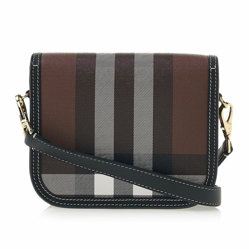 BURBERRY 伊莉莎白格紋斜背包-2