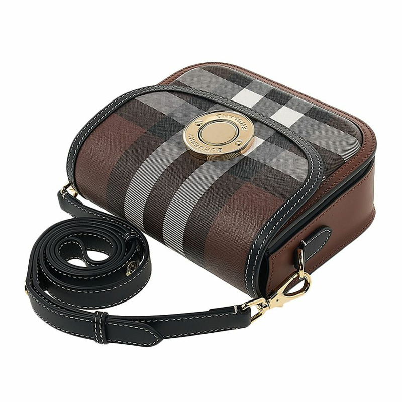 BURBERRY 伊莉莎白格紋斜背包-3