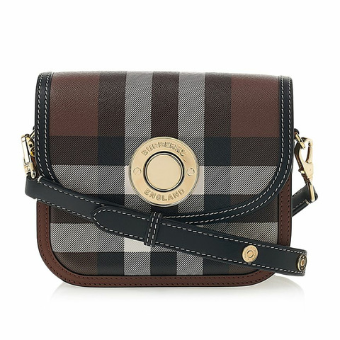 BURBERRY 伊莉莎白格紋斜背包