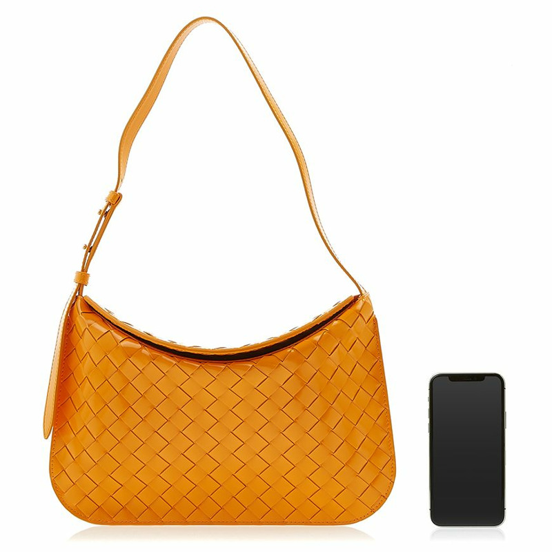 BOTTEGA VENETA 編織翻蓋肩背包-5