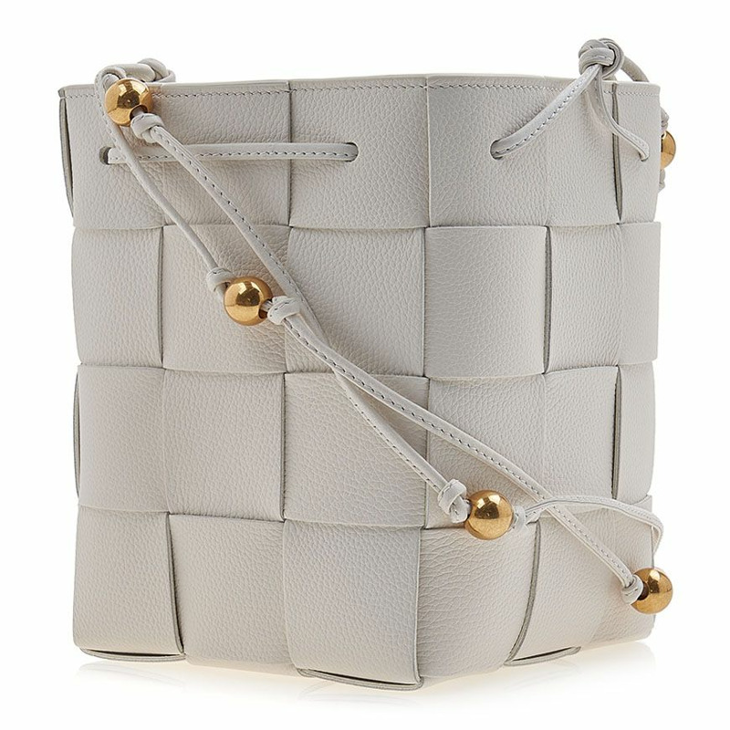 BOTTEGA VENETA 迷你水桶包 Intrecciato 9009-1