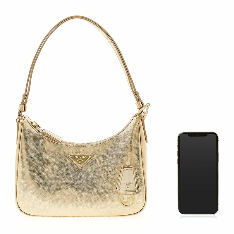 PRADA Saffiano 迷你肩背包-5