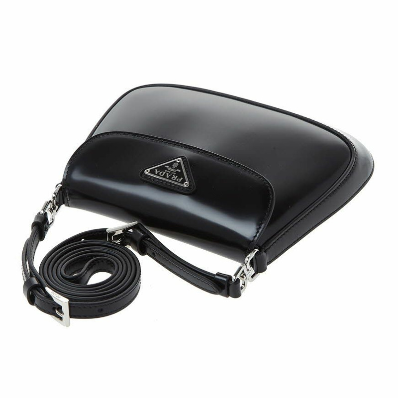 PRADA Cleoes 磨砂皮革迷你肩背包-3