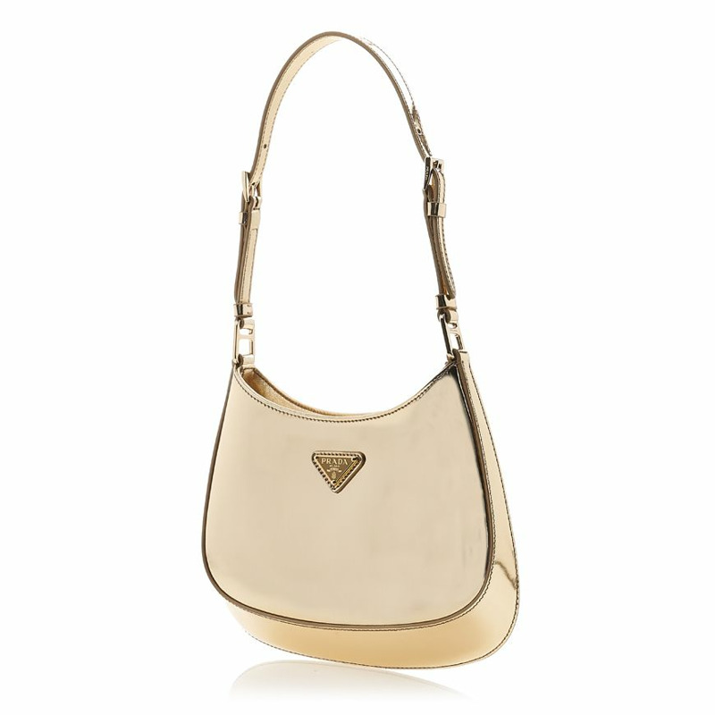 PRADA Cleau 磨砂皮革肩背包-2