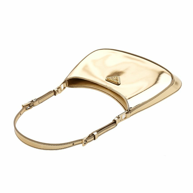 PRADA Cleau 磨砂皮革肩背包-4