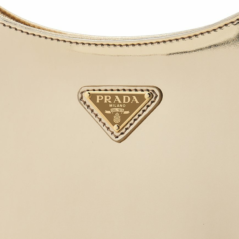 PRADA Cleau 磨砂皮革肩背包-7