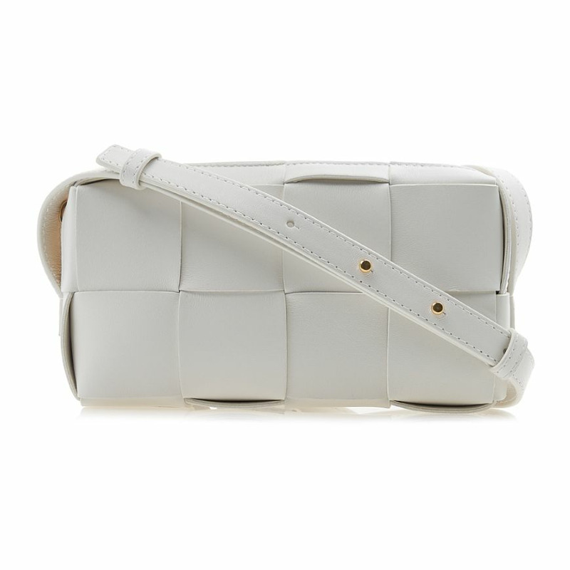 BOTTEGA VENETA Intrecciato 盒式迷你斜背包 755031 VCQC4 9009-0