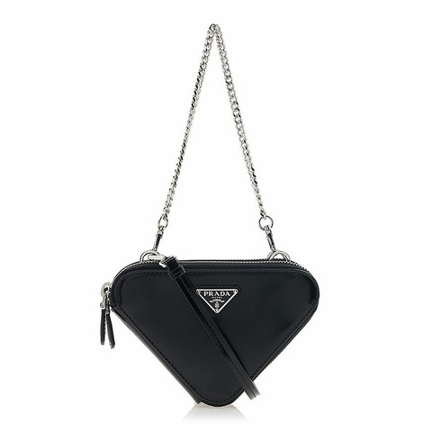 PRADA 磨砂皮革迷你收納包