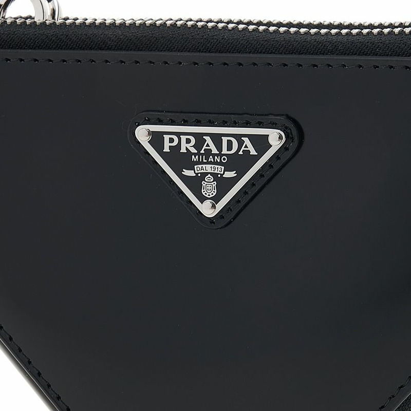 PRADA 磨砂皮革迷你收納包-6