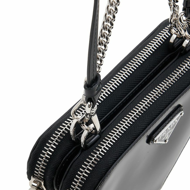 PRADA 磨砂皮革迷你收納包-7