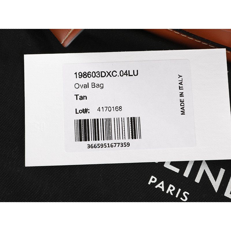 CELINE Triope 橢圓形斜背包-15