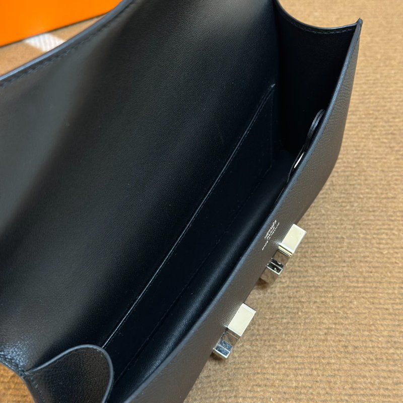 HERMES Constance elan 24 - 黑銀 W-5