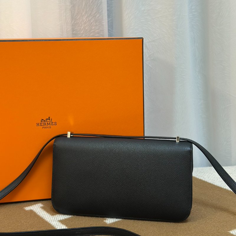 HERMES Constance elan 24 - 黑銀 W-7