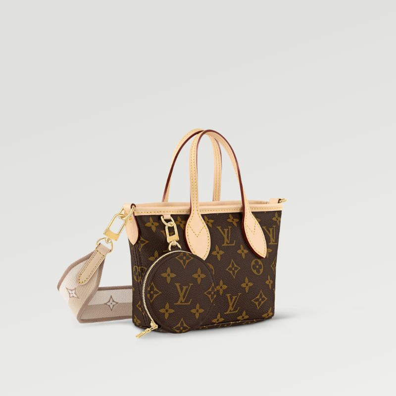 LOUIS VUITTON Monogram Neverfull BB 手提包/肩背包-4