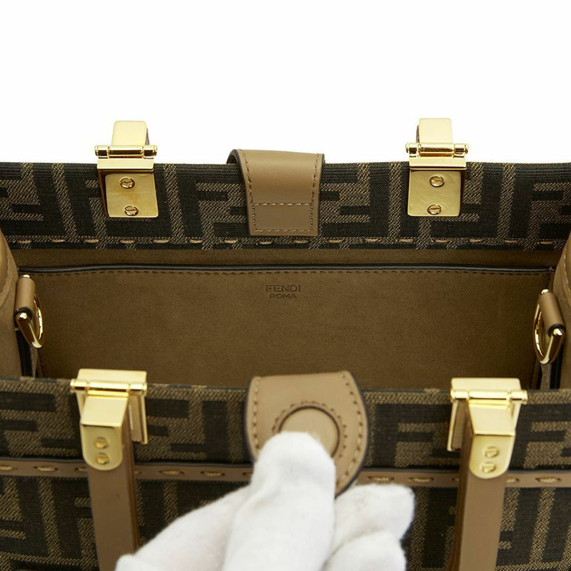 FENDI Sunshine 女士購物袋 8BH394 ALVY F1GE3-8