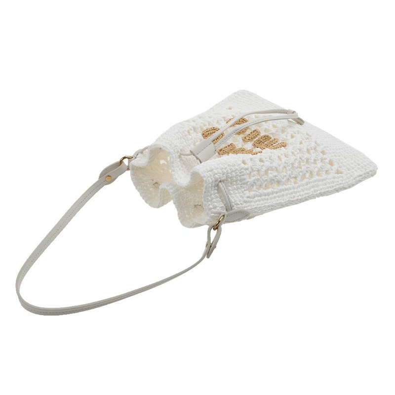 MIU MIU 編織布迷你手提袋-3