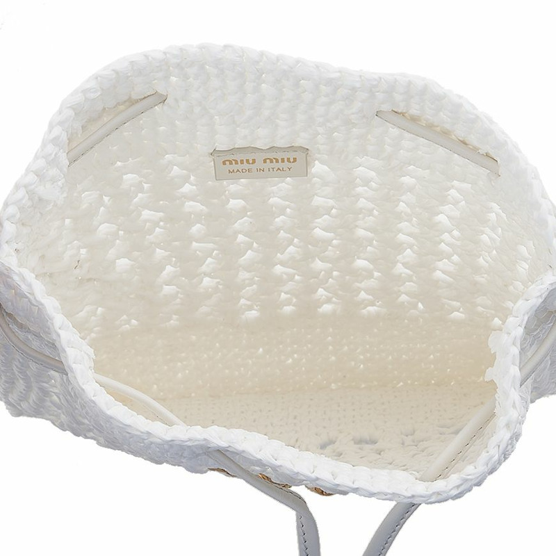 MIU MIU 編織布迷你手提袋-9