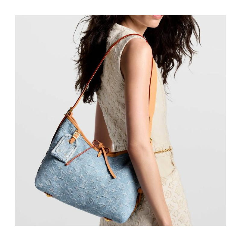 LOUIS VUITTON Carryall Monogram Denim 24ss 新品上市-1