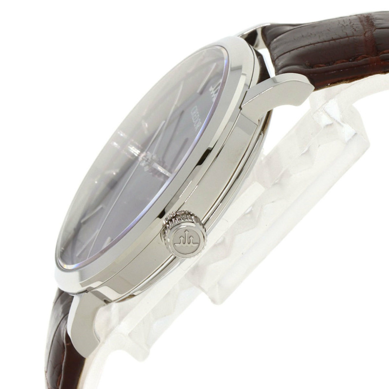 精工 GCBW993 4L75-00B0 Credor Signo 日期腕錶，不鏽鋼/皮革錶帶，男款-4